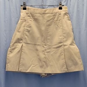 Vintage Sears Skort (No Size Tag) Waist Measures 12" Across